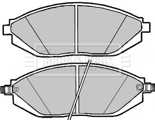 BORG & BECK Jarrupala, levyjarru BBP2301